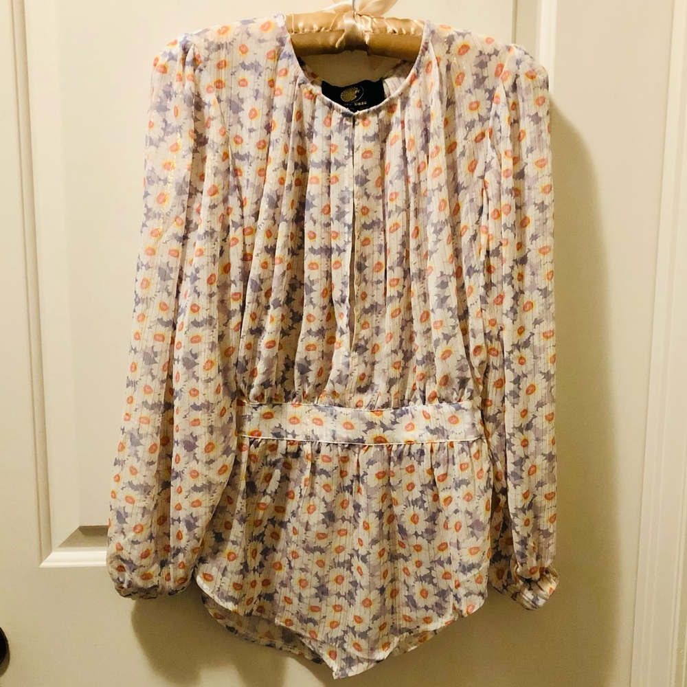 Gorgeous Floral Print Blouse
